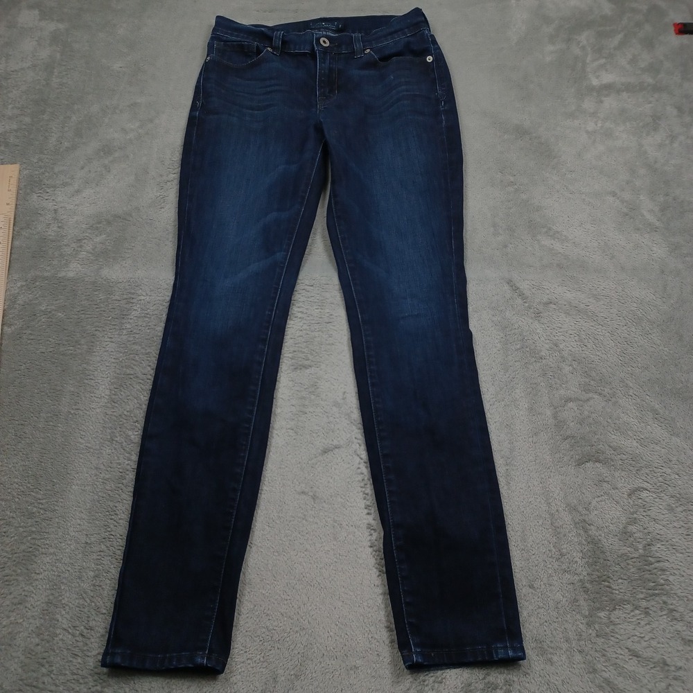 Lucky Brand Jeans Womens 2 Blue Denim Brooke Skinny Dark Wash